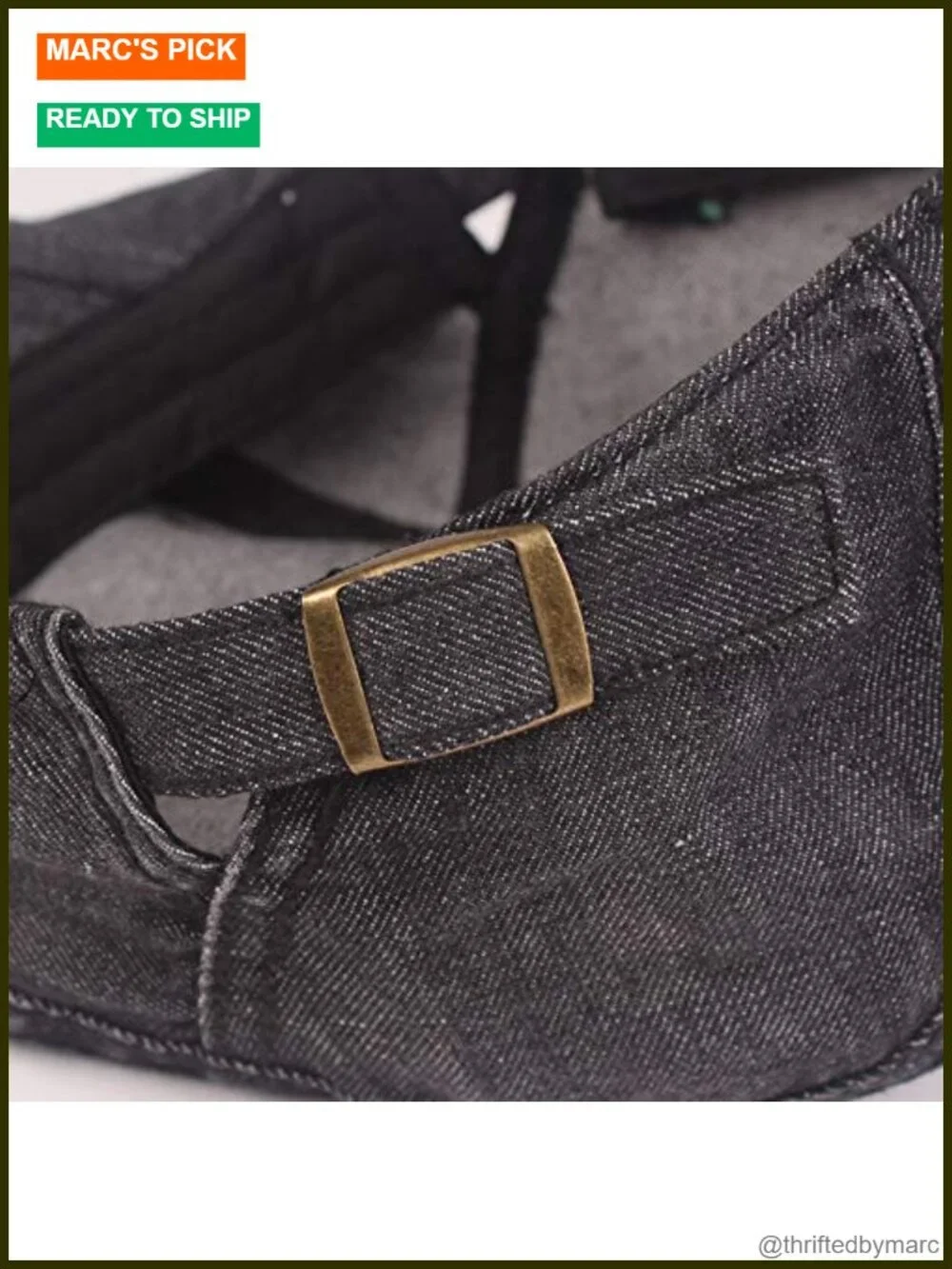 Unisex Denim Newsboy Hat Cotton Flat Ivy Gatsby Cap Adjustable
